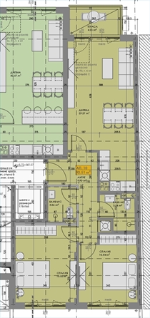 ТРИСТАЕН на ТРЕТИ ЕТАЖ ул. МАЙСКИ ДЕН № 3 